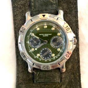 Wilson’s Leather Cuff Watch